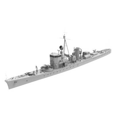 RHWS014 IJN Type K-3 No.1 Submarine Chaser Kusentei Water line