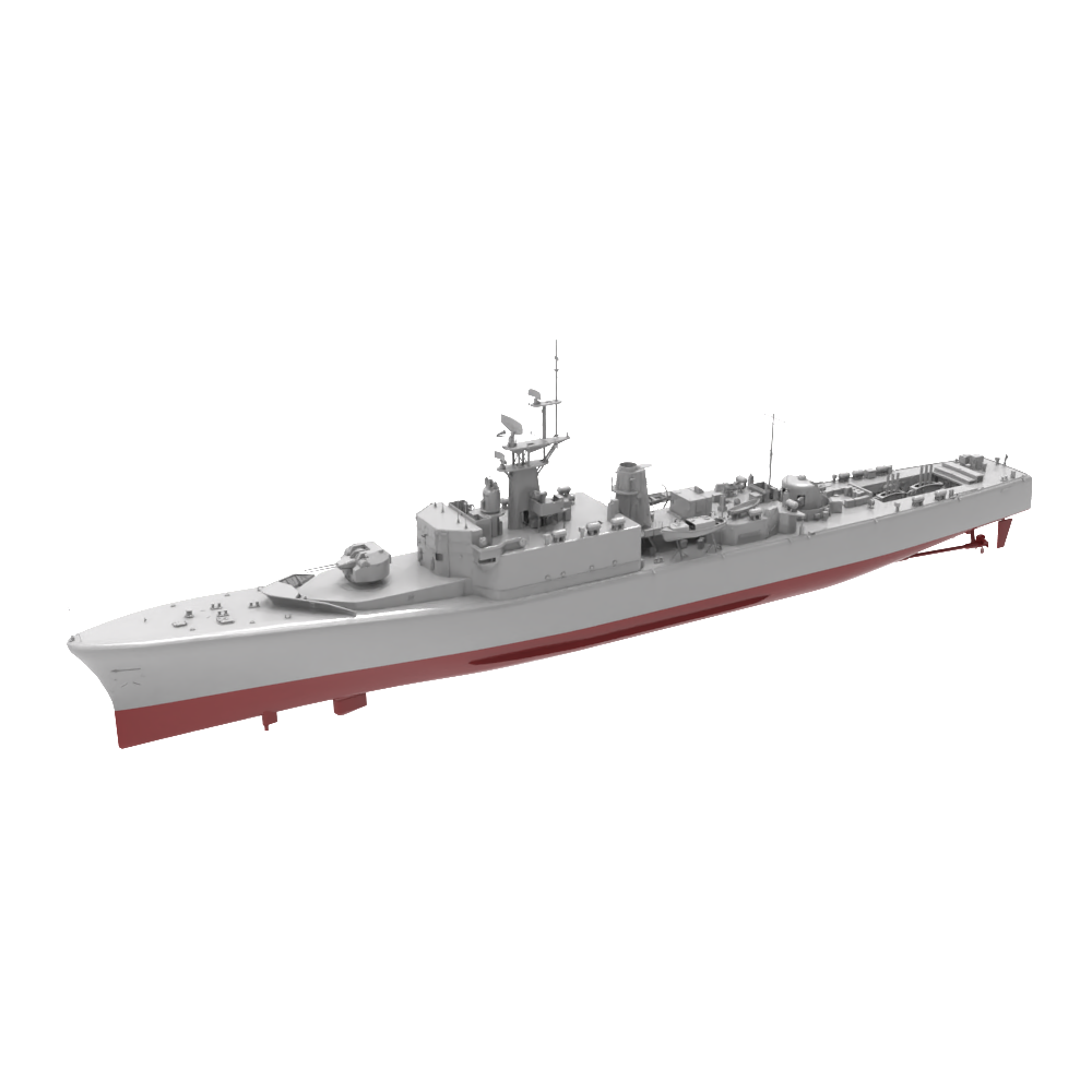 RHWS028S Military Model Kit Full Hull HMCS Terra Nova DDE 229