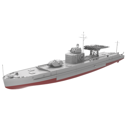 RHWS020S Military Model Kit Full Hull Soviet Project 1124 Armoured Gunboat
