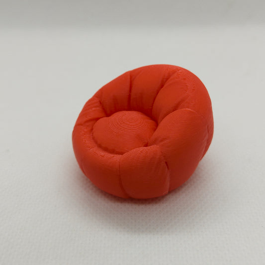 LYTP12801C/D/F 1/12 Scale BeanBag Chair Dollhouse Miniature Mini Diorama Bedroom Furniture BJD Ornamental
