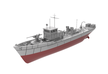 RHWS003S Type 5 Wooden Dai-Suirai Tei B-Gata Full Hull