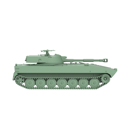 SSMODEL SS643 Military Model Kit USSR Self-Propelled Artillery 2S1 Gvozdika