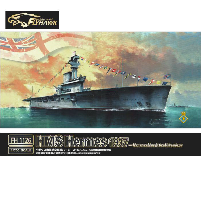 Flyhawk FH1126 1/700 HMS Hermes 1937 Plastic Model Kit