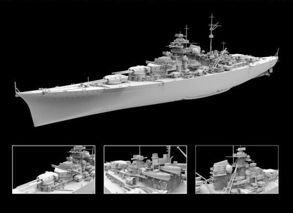 Flyhawk FH1132 1/700 German Battleship Bismarck 1941 Plastic Model Kit