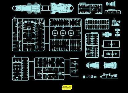 Flyhawk FH1132 1/700 German Battleship Bismarck 1941 Plastic Model Kit