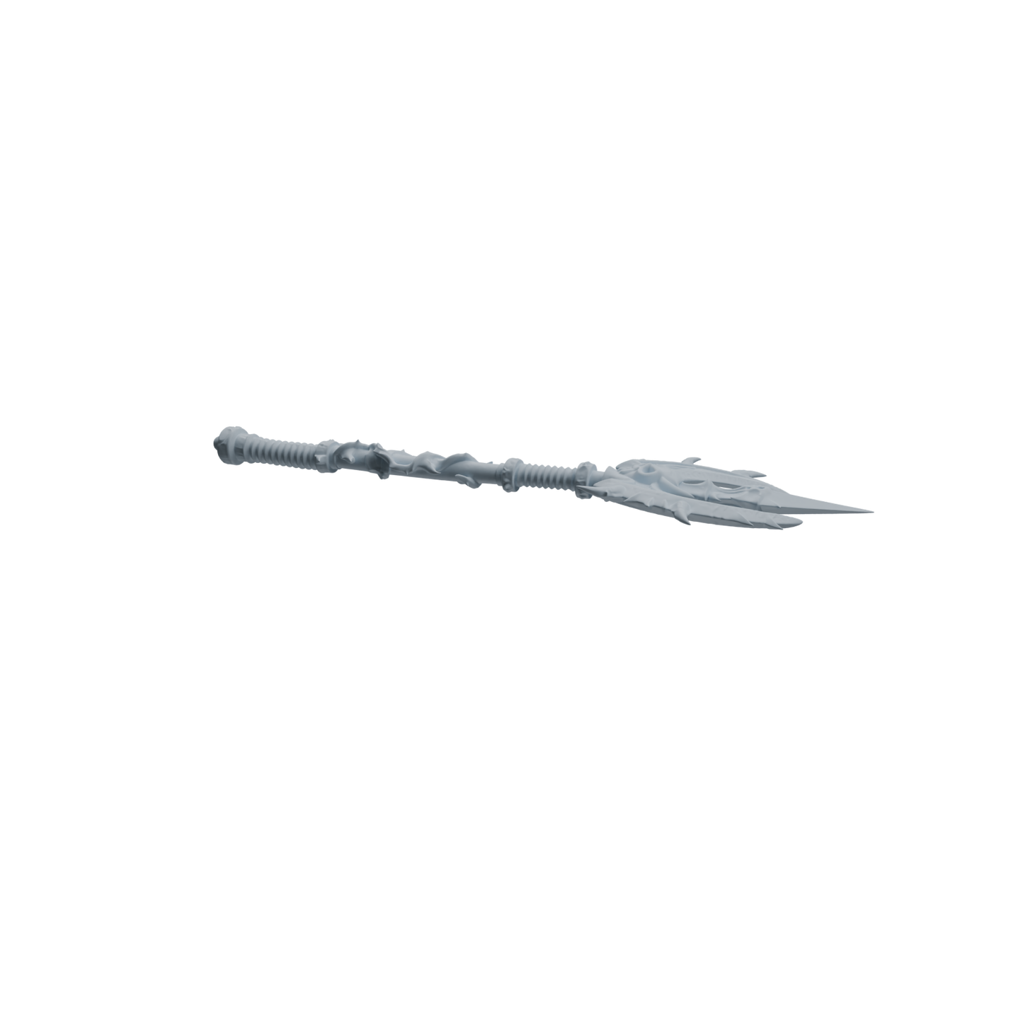 MRY-SFW LYGS419 Spiked Decorative Spear Weapon Modern Model 4 pcs