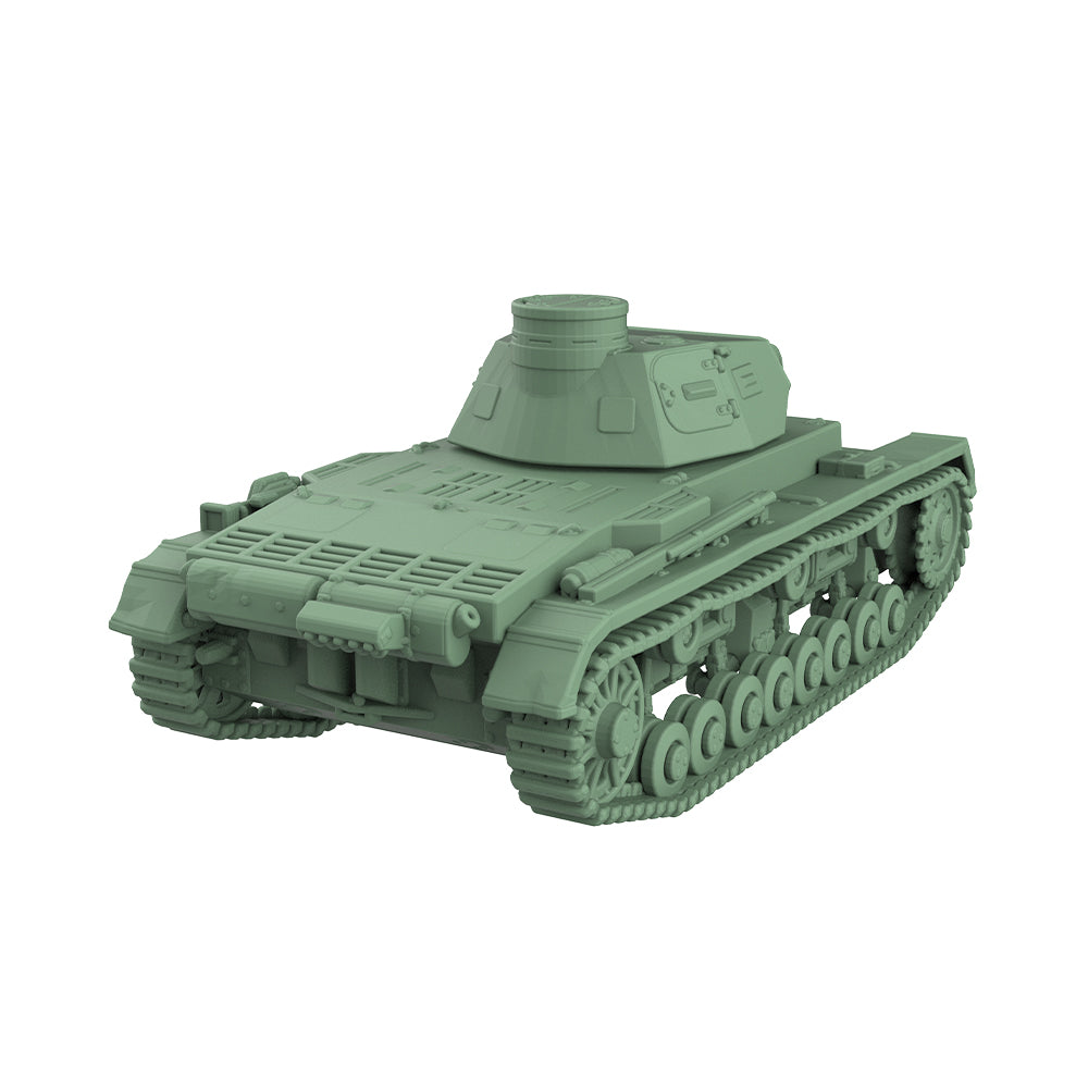 SSMODEL 940 Military Model Kit German Panzer III.B Medium Tank