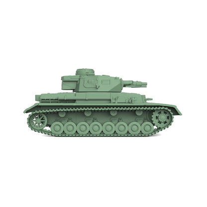 SSMODEL 943 Military Model Kit German Tank IV EMedium Tank