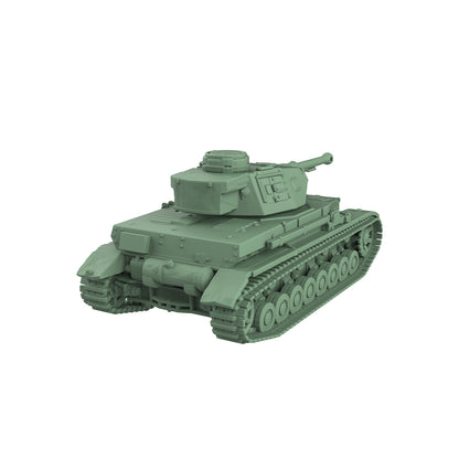 SSMODEL 944 Military Model Kit German Tank IV F2Medium Tank