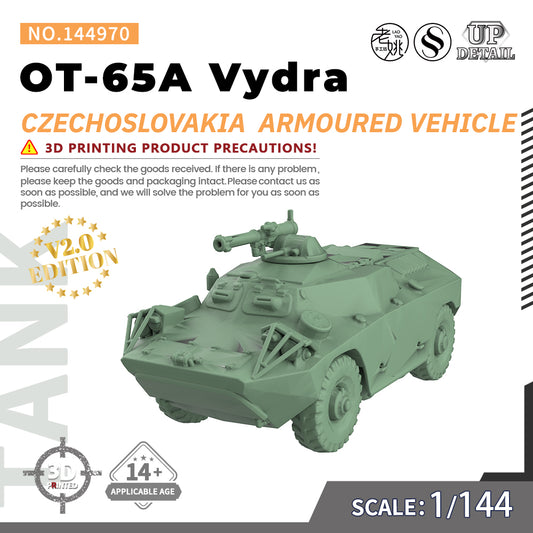 SSMODEL 970 Military Model Kit Czechoslovakia OT-65A Vydra Armoured Vehicle