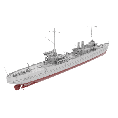 RHWS016S France Marne Class Destroyer Marne Full Hull