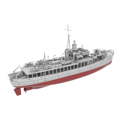RHWS015S HMS Isles Cllass Submarine Chaser Liscomb Full Hull