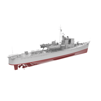 RHWS013S Type K-8 No.13, Kusentei Late Modification Full Hull