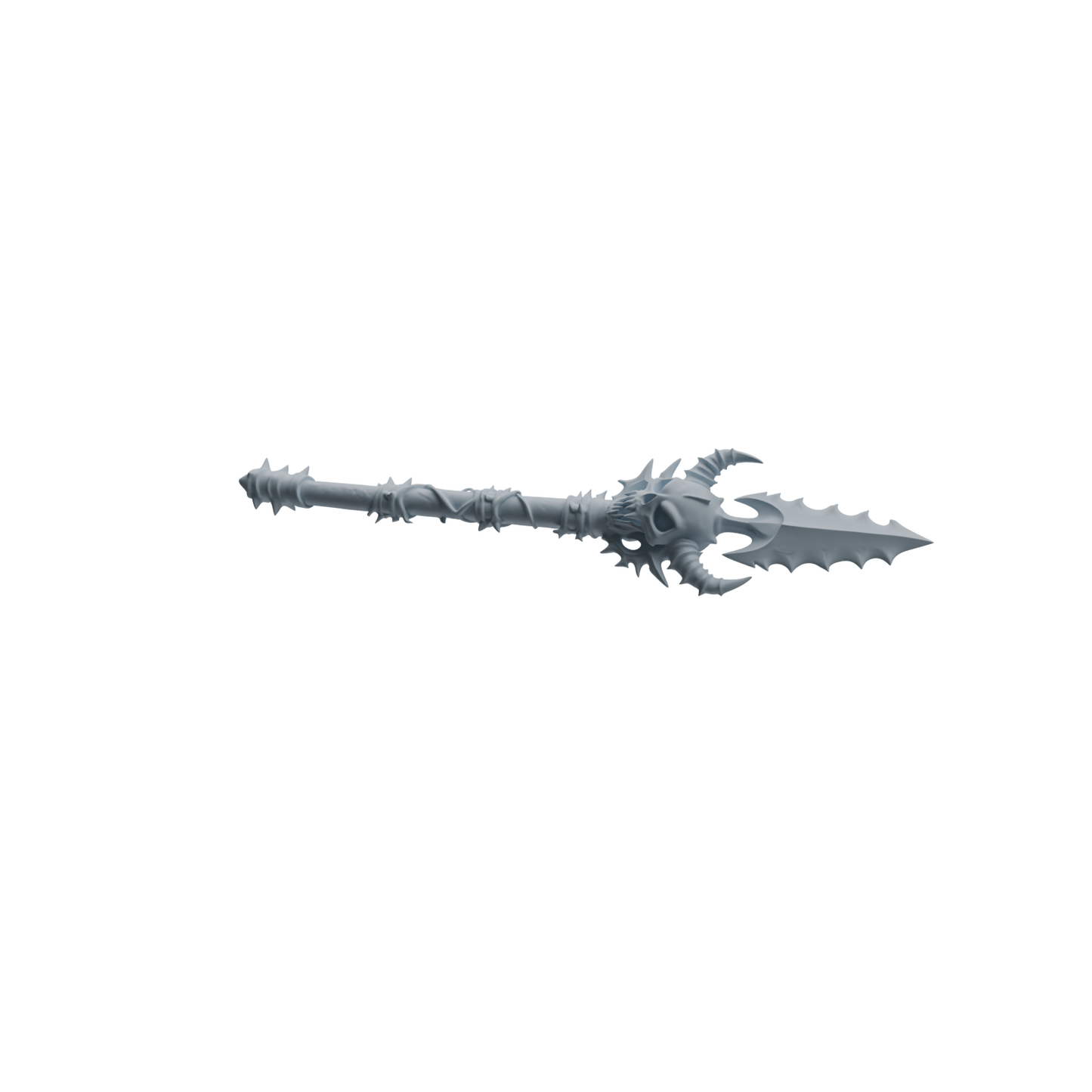 MRY-SFW LYGS419 Spiked Decorative Spear Weapon Modern Model 4 pcs