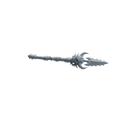 MRY-SFW LYGS419 Spiked Decorative Spear Weapon Modern Model 4 pcs