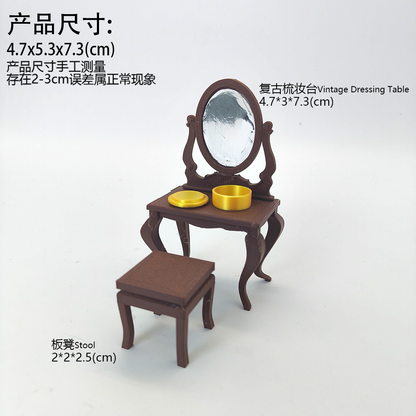 LYTP12207 Time Capsule Grandma's Vanity Memory Model  Miniature Heirloom Display