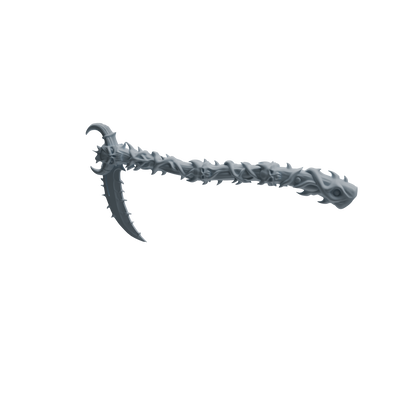 MRY-SFW LYGS420 Spiked Decorative Long Handle Weapon Modern Model 4 pcs