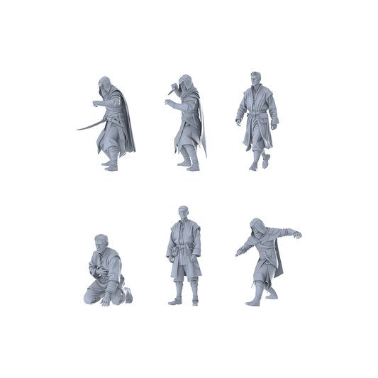 MRY-SFW LYGR369 Medieval Assassin Six-Person Assassination