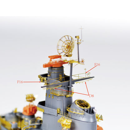 Yao's Studio 310 1/350(700) Model Upgrade Sets USN Missouri Battleship