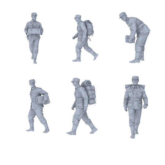 MRY-SFW LYGR546 Northeastern Army 2 Six-Person Carrying Group