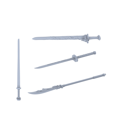MRY-SFW LYGS371 Modern Cold Weapon Set 4 pcs
