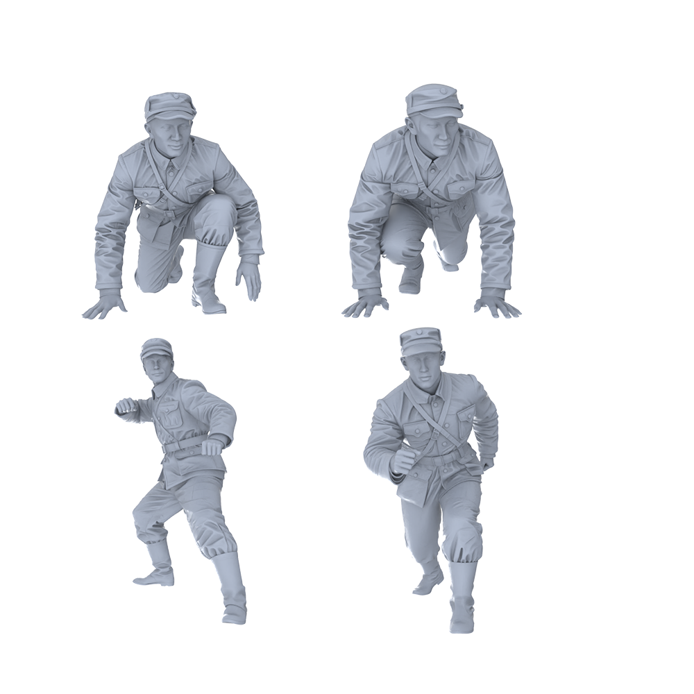 MRY-SFW LYGR553 Northeastern Army 2 Four-Person Battle Group