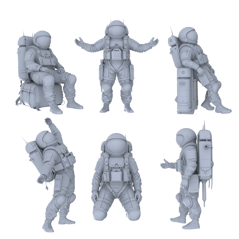 MRY-SFW LYGR484 Future Space Travelers Six-Person Daily Routine 2