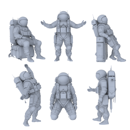 MRY-SFW LYGR484 Future Space Travelers Six-Person Daily Routine 2