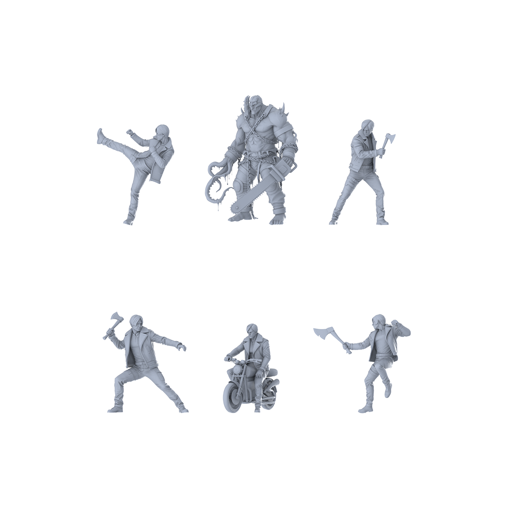 MRY-SFW LYGR410 Modern Youth vs. Zombies Six-Person Battle Move