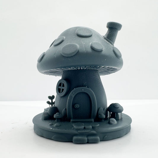 LYTS187 Ice Cream Cone House Miniature Model 3D Printed Fairy Tale Diorama Decor Ornament