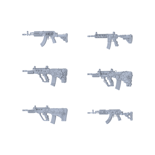 MRY-SFW LYGS260 Floral Classic Series - 6-Piece Classic Assault Rifle Set Modified with Blossom Elements