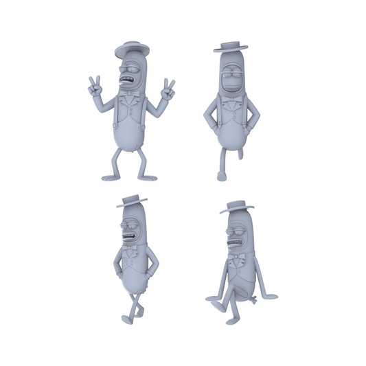 MRY-SFW LYGR084 mr hot dog anime theme war chess resin white model miniature soldier scene character figure hand painted