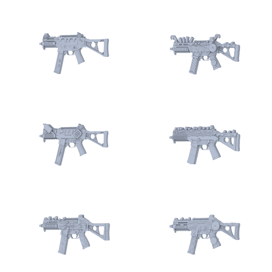MRY-SFW LYGS126 Cute Fantasy Custom Tactical Weapon Pack - 6 Unique Cream, Candy & Donut Designs