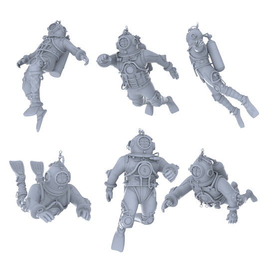 MRY-SFW LYGR473 Historical Divers Six-Person Exploration