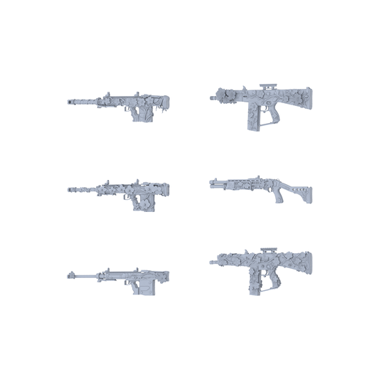 MRY-SFW LYGS239 All-in-One Floral Frontier-Themed Modified Tactical Firearm Set - 6 Romantic Fantasy Variants