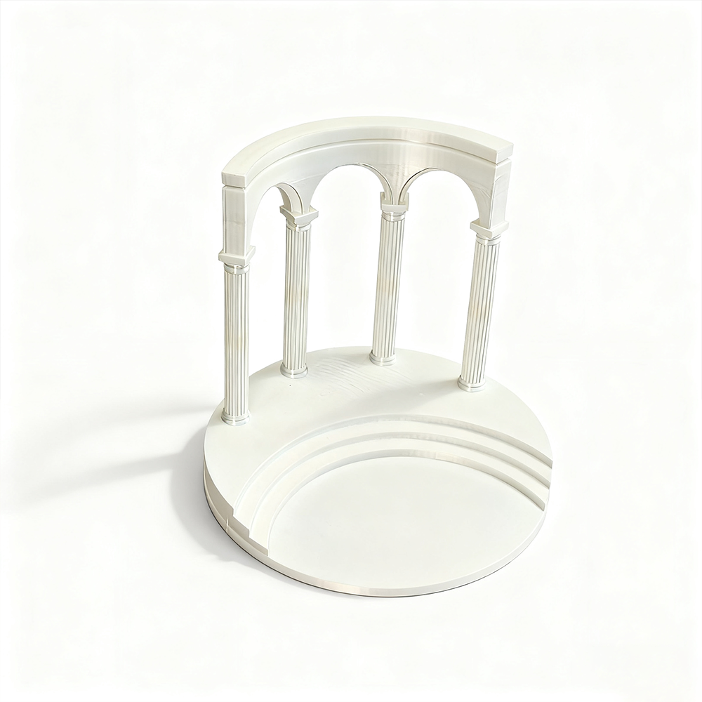 LYTP024B Roman Architecture Ornament Roman Column 3D Printed Roman Architecture Aquarium Decor Fish Tank Landscape Set With Hideout Caves