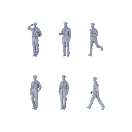 MRY-SFW LYGR420 WWII U.S. Navy Six-Person Daily Routine