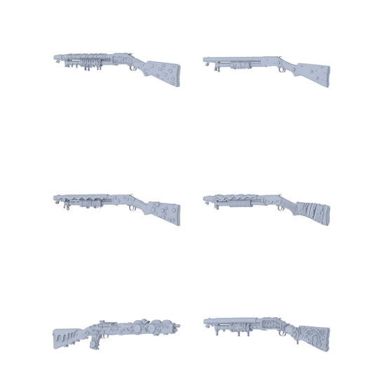 MRY-SFW LYGS064 Mineral & Vine Modified Short Shotgun Collection - 6 Decorative Models