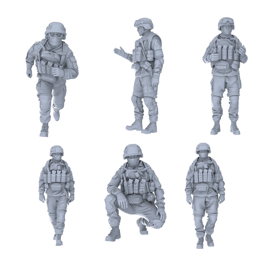 MRY-SFW LYGR572 Modern Military Six-Person Daily Routine