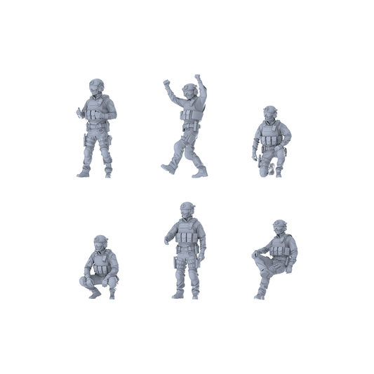 MRY-SFW LYGR404 Modern American SWAT Six-Person Daily Routine 2