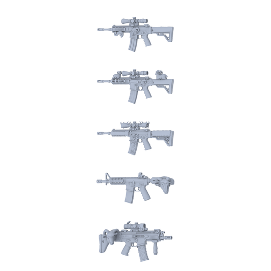 MRY-SFW LYGS197 Fantasy Custom Rifle Pack - 5 Unique Ram Head/Horn/Spirit Designs