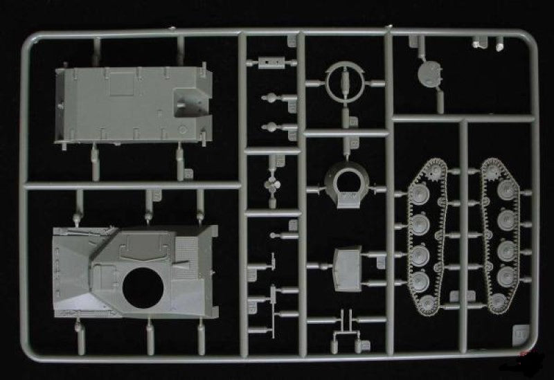 S-Model PS720199 1/72 T-40S Light Tank 1+1 Plastic Model Kit