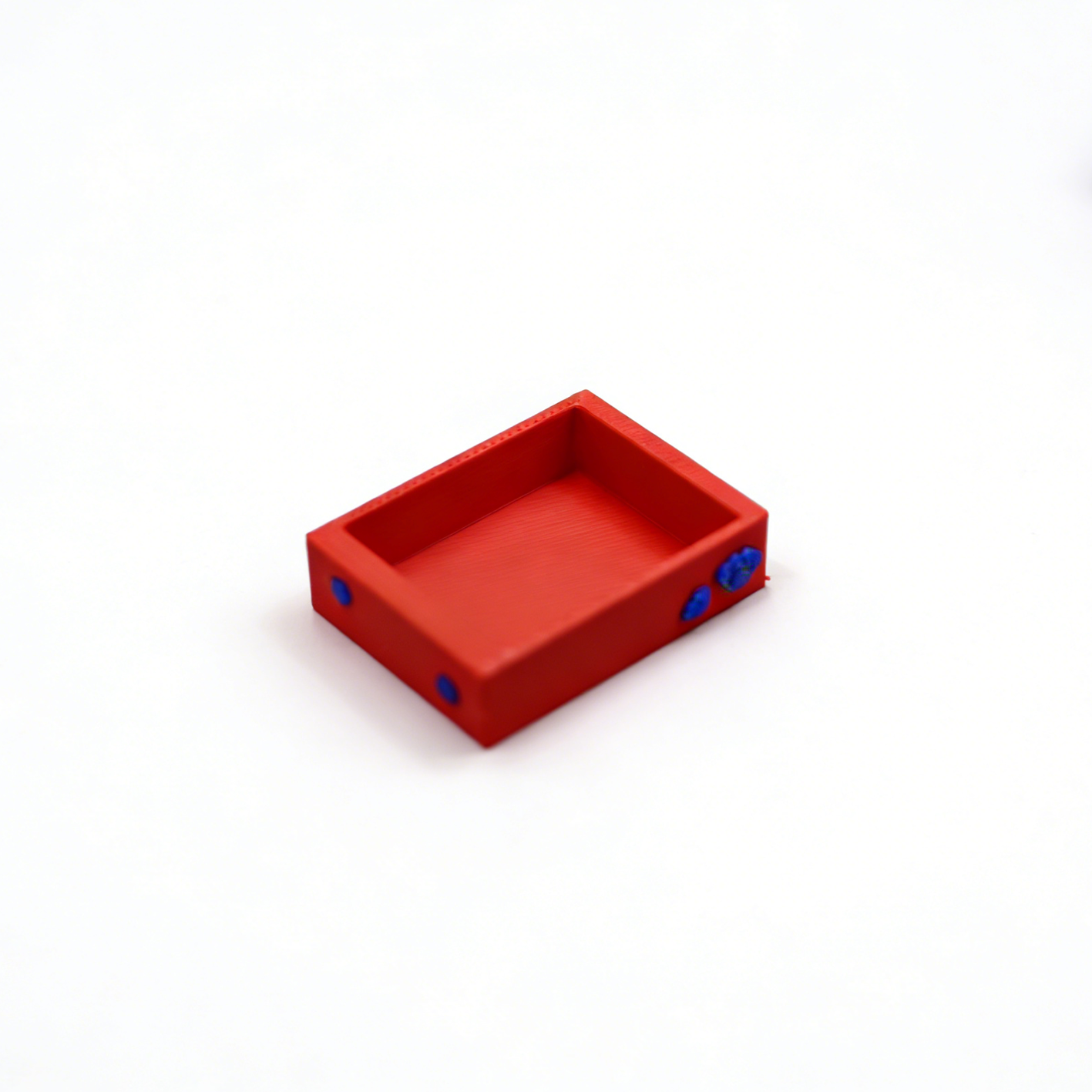 RHF331 Pet Toy 3-Piece SetExercise Wheel, Food Bowl with Storage & Food Dispenser Toy Playful Red & Blue Pet Toy 3-Piece Set