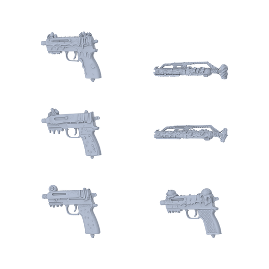 MRY-SFW LYGS069 Whimsical Food-Themed Self-Defense Pistol Pack - 6 Unique Candy & Berry Designs