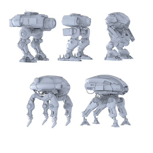MRY-SFW LYGR481 Future Space Travelers Robot Five-Person Group