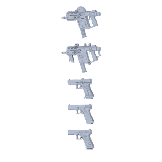 MRY-SFW LYGS350 Whimsical Totem Series - 5-Piece Custom Tactical Firearm Set Modified with Full Cute Bird & Cartoon Elements