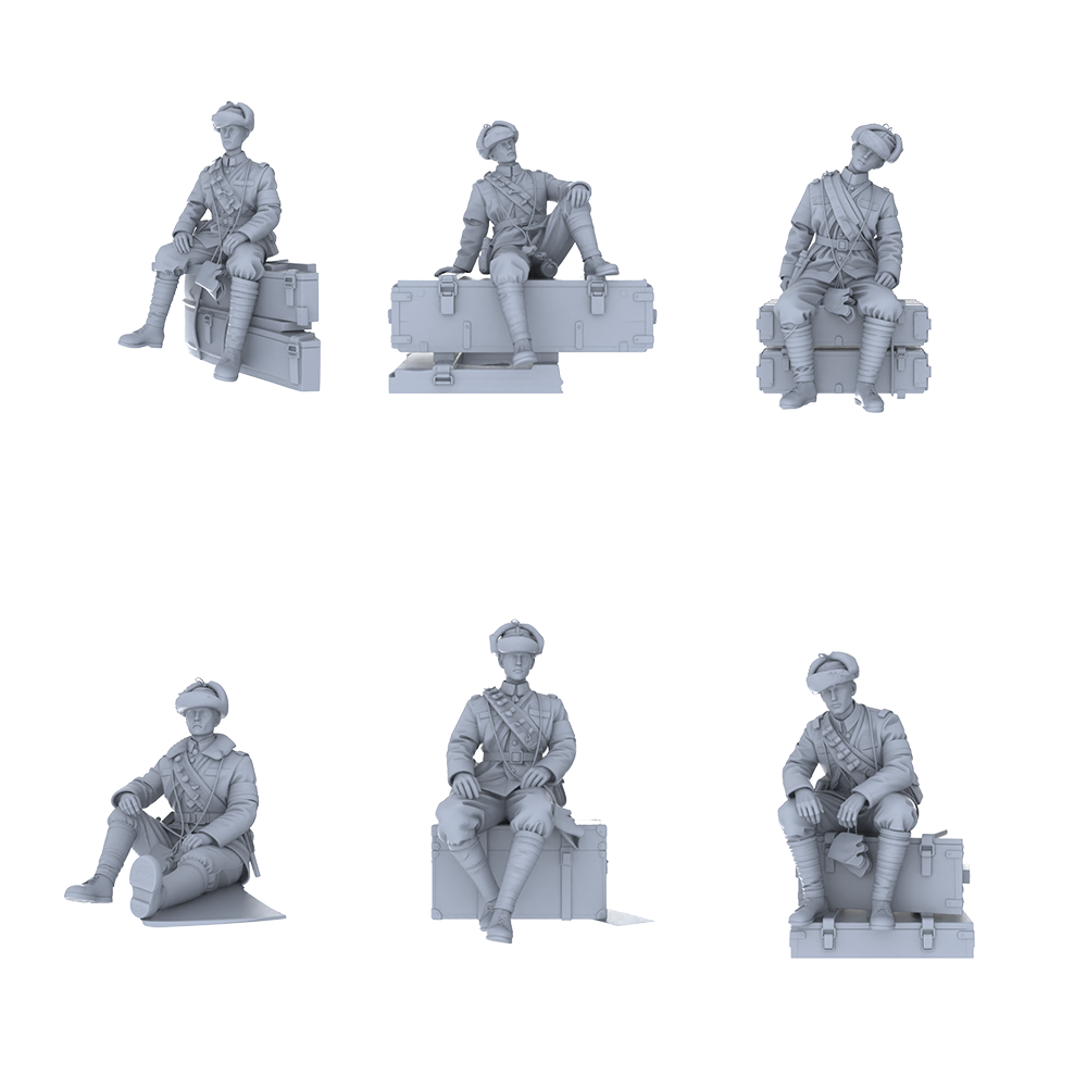 MRY-SFW LYGR449 Historical Chinese Northeastern Army Six-Person Rest