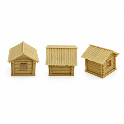 RHF0419 Farm-style small window with window Desktop Ornament Sand Table Architecture Architectural Model Miniature House Small-scale Landscaping