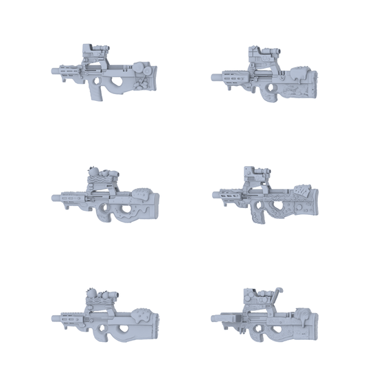 MRY-SFW LYGS127 Cute Fantasy Custom P90 Weapon Pack - 6 Unique Candy, Cream & Berry Designs