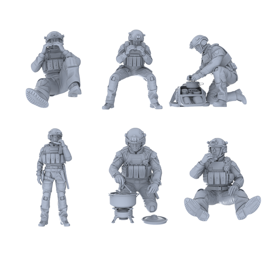 MRY-SFW LYGR561 Modern Miami Special Forces Six-Person Picnic Group